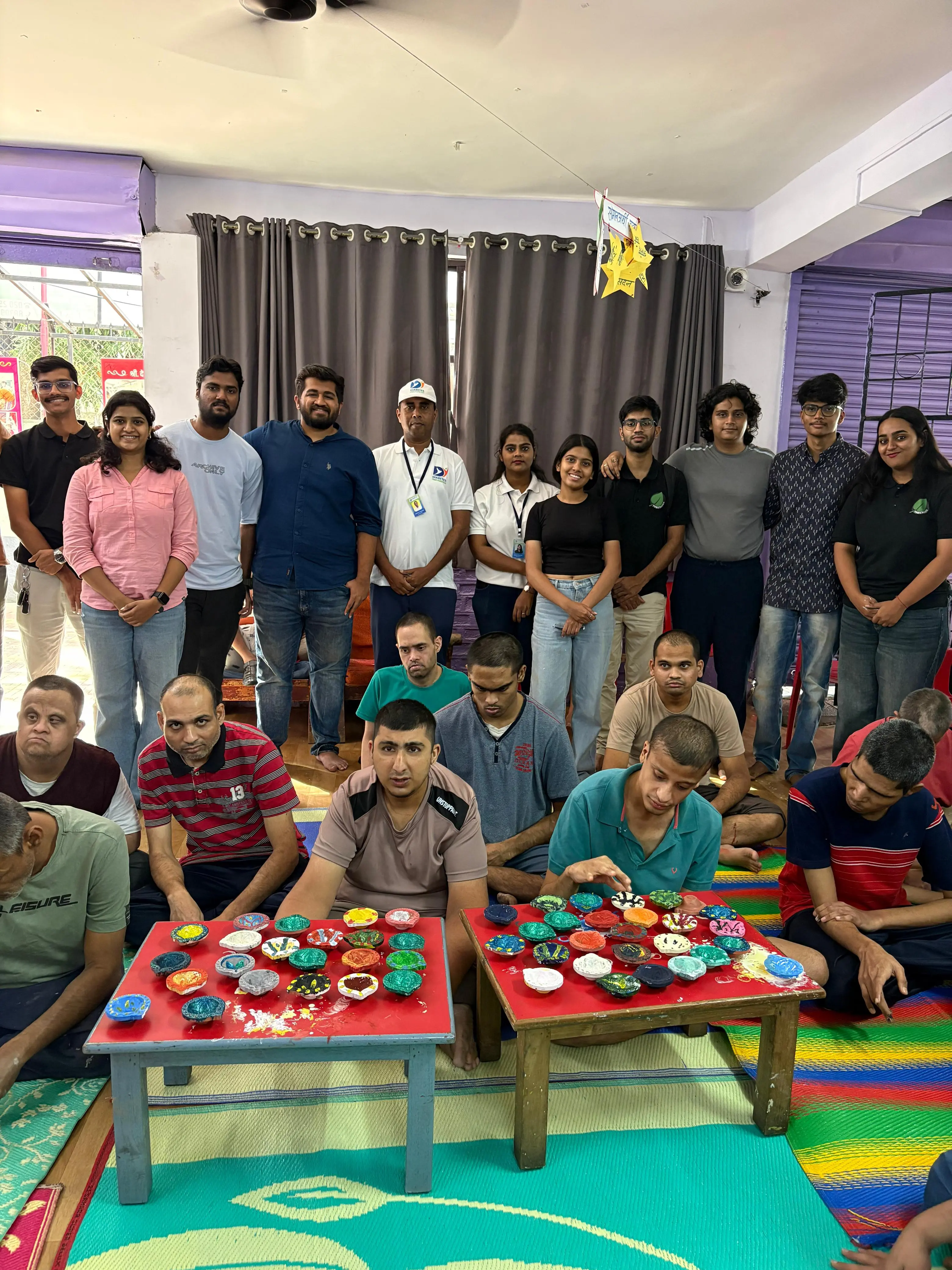 Giving that glows! In collaboration with Diabetes Free Forever, our Grand Diwali Donation Drive collected and distributed 2700+ items, clothes, books, toys, and essentials, delivered to communities through Seva Sahyog Foundation.