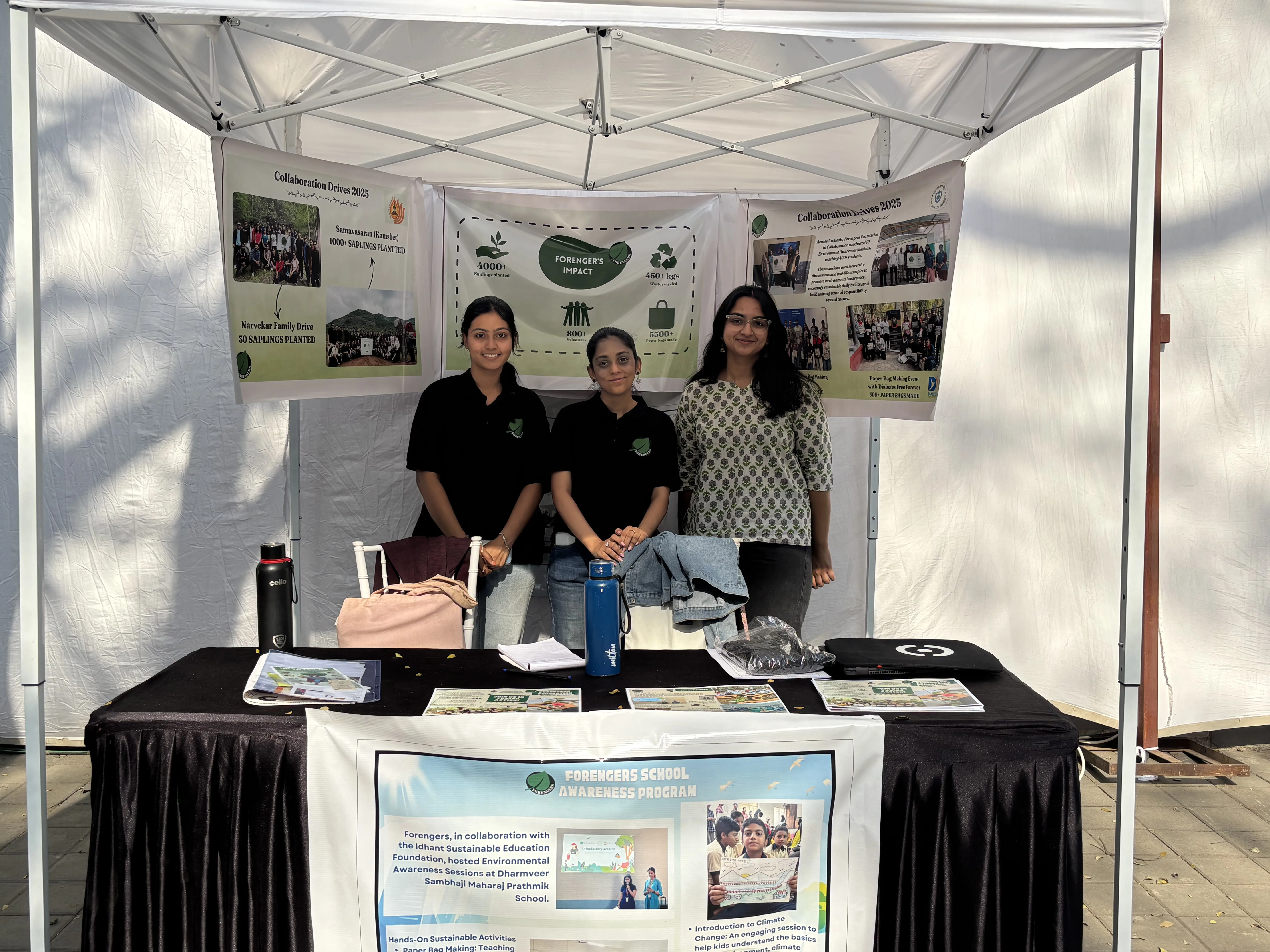 We proudly participated in The Big Green Fest, a two-day environmental festival where we connected with a wider audience, shared our vision, and sparked community-driven climate action.