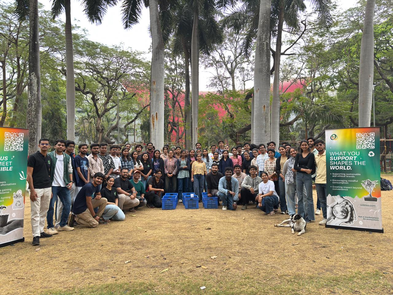 Hands in the soil, hearts in the mission! 60+ volunteers joined forces with Wibhoo and H.V. Desai College at Chhatrapati Sambhaji Maharaj Udyan, JM Road, crafting 275 sapling bags ready to grow into tomorrow's green cover.